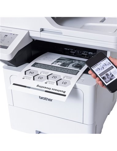 Brother Multifunzione MFCL6710DW B/N 50ppm MFCL6710DWRE1 BROTHER MULTIFUNZIONE LASER
