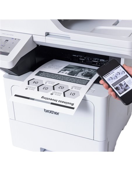 Brother Multifunzione MFCL6710DW B/N 50ppm MFCL6710DWRE1 BROTHER MULTIFUNZIONE LASER