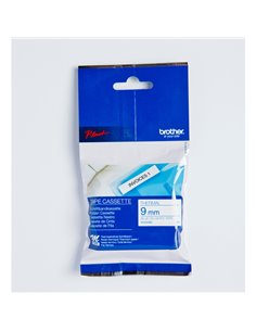 NASTRO MK223 9MMX8MT BLU/BIANCO MK-223BZ BROTHER ETICHETTE-NASTRI-TAMPONI PER ETICHETTATRICI E PREZZATRICI