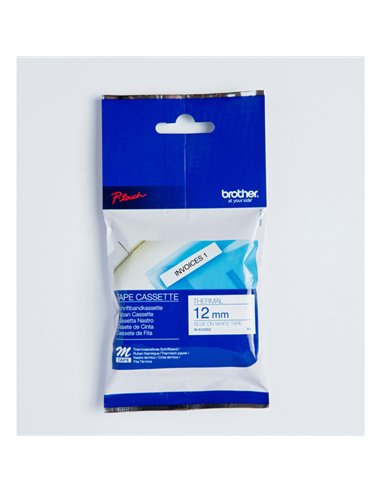 NASTRO MK233 12MMX8MT BLU/BIANCO MK-233BZ BROTHER ETICHETTE-NASTRI-TAMPONI PER ETICHETTATRICI E PREZZATRICI