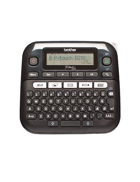 Etichettatore Brother PT-D210 PTD210UR1 BROTHER ETICHETTATRICI ELETTRONICHE E MANUALI