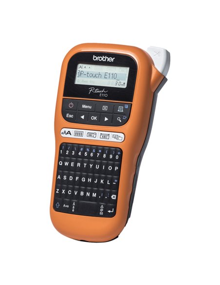 Brother Etichettatrice palmare PTE110 per settore elettrico PTE110U1 BROTHER ETICHETTATRICI ELETTRONICHE E MANUALI