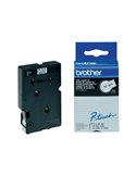 NASTRO BROTHER TC-201 12MM BIANCO/SCRITTA NERO TC-201