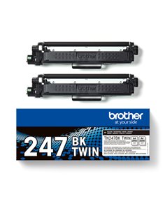 Bundle di 2 toner nero TN-247 da 3.000 pagine/cad TN247BKTWIN