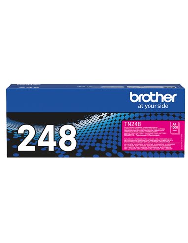 Brother Toner Magenta 1.000 pag TN248M BROTHER PRODOTTI PER LASER