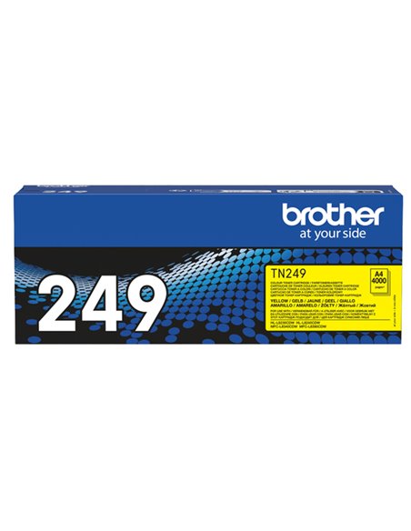 Brother Toner Giallo 4.000 pag TN249Y BROTHER PRODOTTI PER LASER
