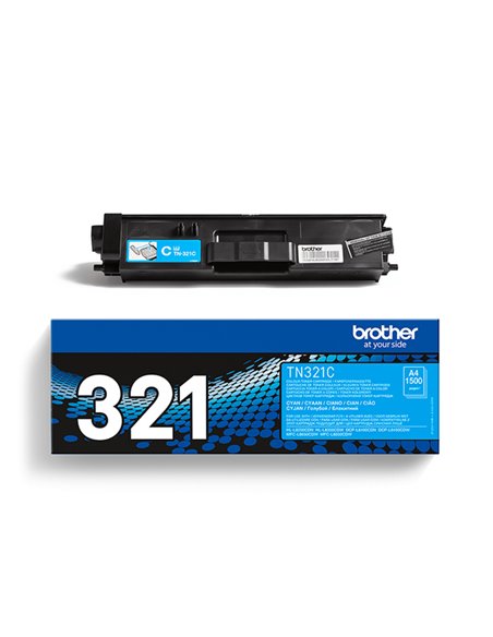 TONER CIANO AD ALTA CAPACITA TN-321C TN321C BROTHER PRODOTTI PER LASER