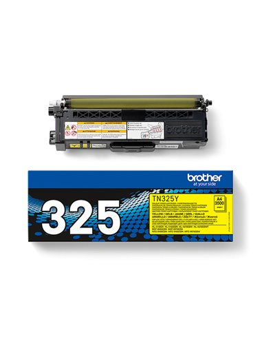 TONER GIALLO HL 4570CDW 4150CDN ALTA CAPACITA' TN-325Y BROTHER PRODOTTI PER LASER
