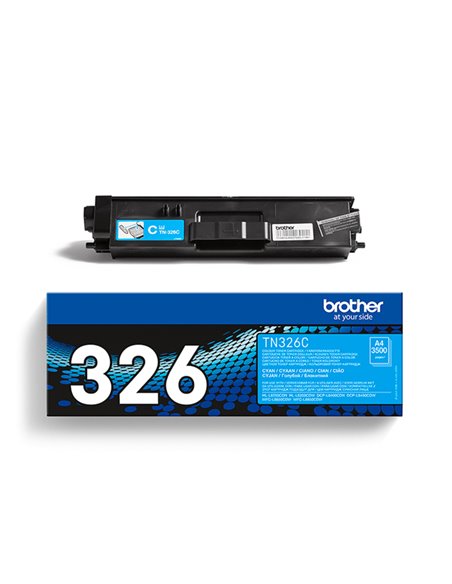TONER CIANO AD ALTISSIMA CAPACITA TN-326C TN326C BROTHER PRODOTTI PER LASER
