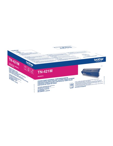 Toner Magenta da 1.800 pagine HL-L8260CDW / HL-L8360CDW / DCP-L8410CDW TN421M