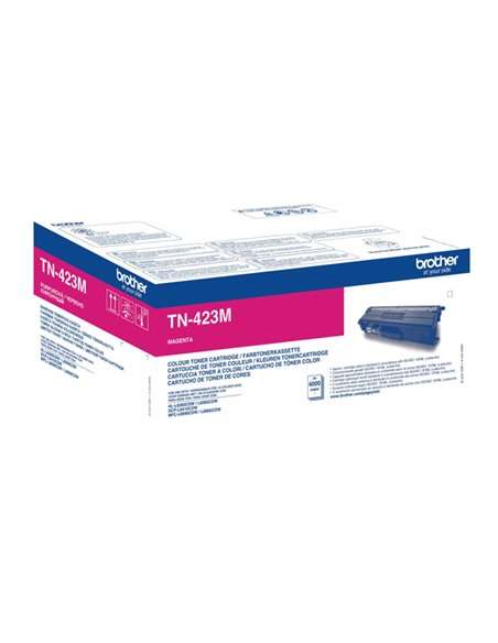 Toner Magenta da 4.000 pagine HL-L8260CDW / HL-L8360CDW / DCP-L8410CDW TN423M BROTHER PRODOTTI PER LASER