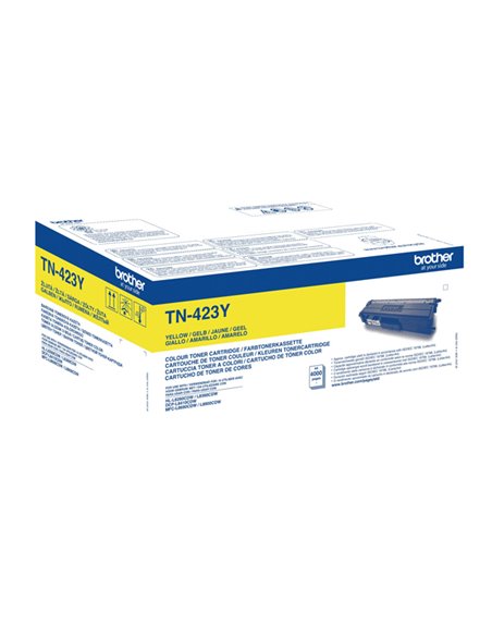 Toner Giallo da 4.000 pagine HL-L8260CDW / HL-L8360CDW / DCP-L8410CDW TN423Y