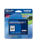 NASTRO BROTHER TZe121 9MMx8MT NERO/TRASPARENTE TZE-121