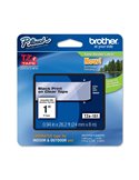 NASTRO BROTHER TZ-e151 24MMx8MT NEROTRASPARENTE TZ-E151