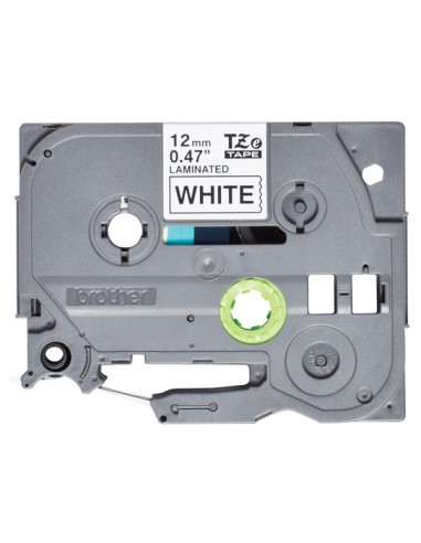 Brother Nastro laminato  Nero/Bianco 12MM x 4mt -TZE231S2 TZE231S2