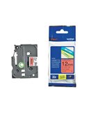 NASTRO BROTHER TZE-431 12MMx8MT NERO/ROSSO TZE-431