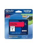 NASTRO BROTHER TZE-451 24MMx8MT NERO/ROSSO TZE451