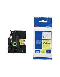 NASTRO LAM. FLESSIBILE TZE-FX651 24MMx8MT NERO/GIALLO TZEFX651 BROTHER ETICHETTE-NASTRI-TAMPONI PER ETICHETTATRICI E PREZZATRICI