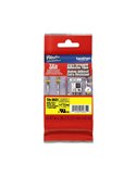 NASTRO LAM.CON ADESIVO RESIST.TZE-S631 12MMx8MT NERO/GIALLO TZES631