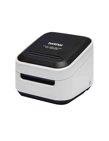 Stampante di etichette a colori con tecnologia Zink VC-500W VC500WZ1 BROTHER ETICHETTATRICI ELETTRONICHE E MANUALI