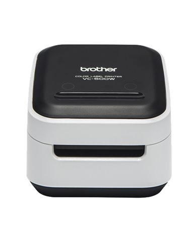 Stampante di etichette a colori con tecnologia Zink VC-500W VC500WZ1 BROTHER ETICHETTATRICI ELETTRONICHE E MANUALI
