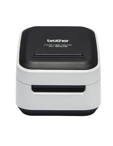 Stampante di etichette a colori con tecnologia Zink VC-500W VC500WZ1 BROTHER ETICHETTATRICI ELETTRONICHE E MANUALI