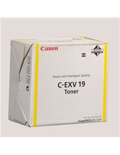 TONER GIALLO C-EXV19 IMAGEPRESS C1 0400B002AA CANON PRODOTTI PER FOTOCOPIATORI