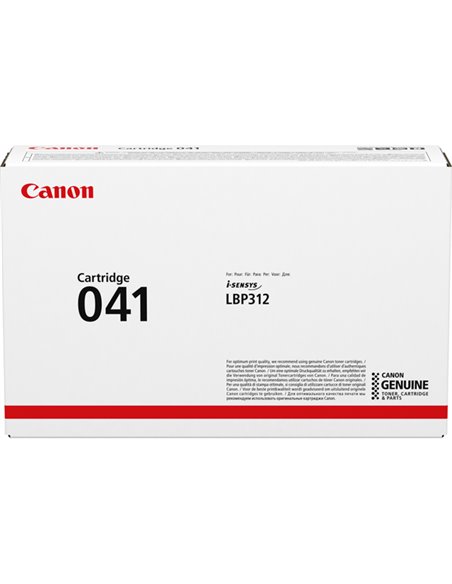 CANON TONER CRG 041 NERO PER LBP312x 0452C002 CANON PRODOTTI PER LASER