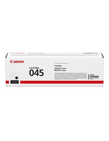 TONER CANON CRG 045 BK NERO PER LBP613Cdw, LBP611Cn MF635Cx, MF633Cdw, MF631Cn 1242C002 CANON PRODOTTI PER LASER