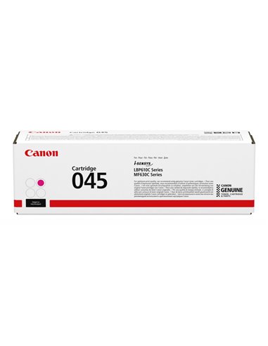 TONER CANON CRG 045 M MAGENTA PER LBP613Cdw, LBP611Cn MF635Cx, MF633Cdw, MF631Cn 1240C002 CANON PRODOTTI PER LASER