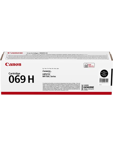 Canon Toner Nero 069H-7.600 pag 5098C002 CANON PRODOTTI PER FOTOCOPIATORI