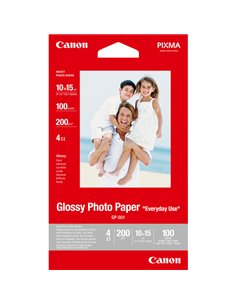 RISMA 100 FG GLOSSY PHOTO PAPER BJ MEDIA GP-501 4X6 0775B003 CANON INKJET