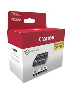 Canon Cartuccia Ink PGI-35 Nero (3 cartucce) 1509B028 CANON INKJET