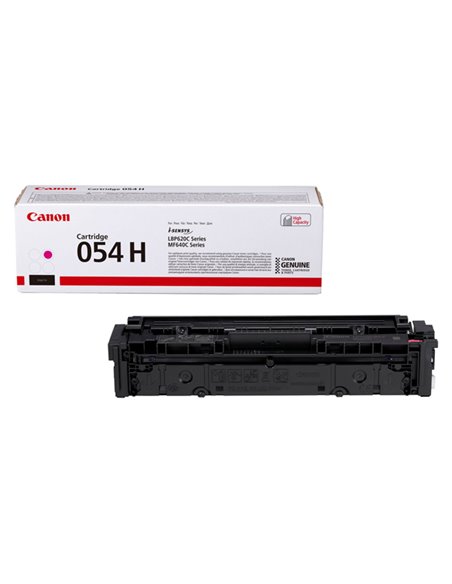 Canon Toner Magenta 054 HM LBP623Cdw LBP621Cw MF645Cx MF643Cdw MF641Cw-2.300 pag 3026C002 CANON INKJET