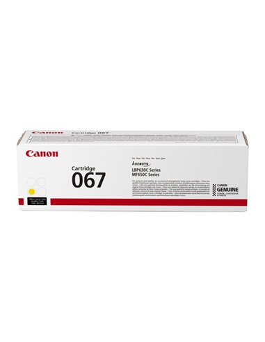Canon Toner 067 Giallo_1.250 pag 5099C002 CANON PRODOTTI PER FOTOCOPIATORI