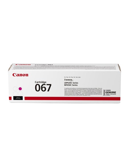 Canon Toner 067 Magenta_1.250 pag 5100C002 CANON PRODOTTI PER FOTOCOPIATORI