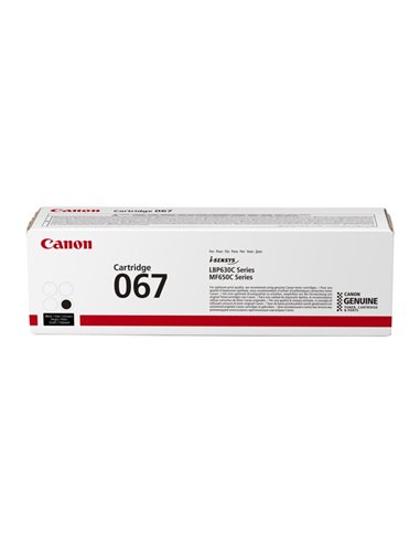 Canon Toner 067 Nero_1.350 pag 5102C002 CANON PRODOTTI PER FOTOCOPIATORI