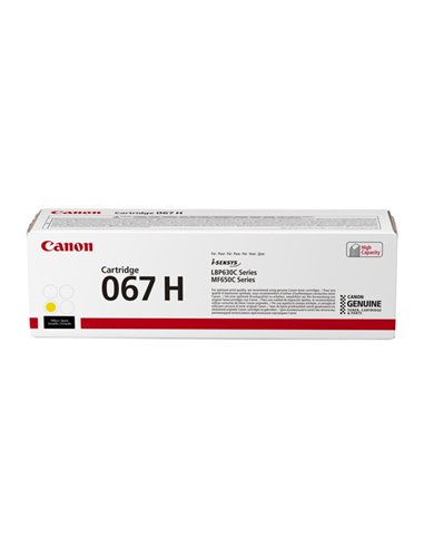 Canon Toner 067 Giallo_2.350 pag 5103C002 CANON PRODOTTI PER FOTOCOPIATORI