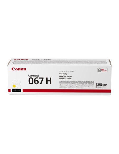 Canon Toner 067 Giallo_2.350 pag 5103C002 CANON PRODOTTI PER FOTOCOPIATORI