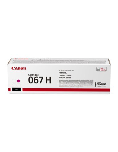 Canon Toner 067 Magenta_2.350 pag 5104C002 CANON PRODOTTI PER FOTOCOPIATORI