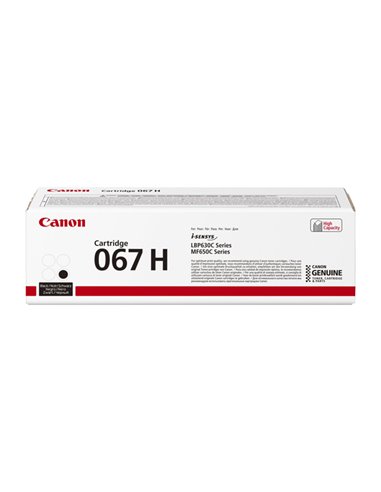 Canon Toner 067 Nero_3.130 pag 5106C002 CANON PRODOTTI PER FOTOCOPIATORI