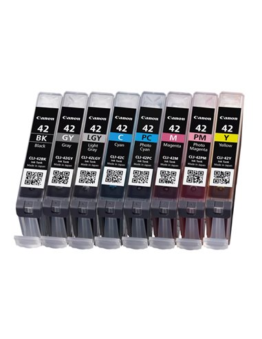 CARTUCCIA CLI-42 8inks Multipack full 8 inks 6384B010 CANON INKJET