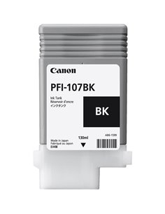 INK CARTRIDGE PFI-107BK NERO 130ml 6705B001 CANON INKJET