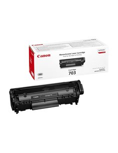 TONER NERO 703BK LBP2900 LBP3000 7616A005 CANON PRODOTTI PER LASER