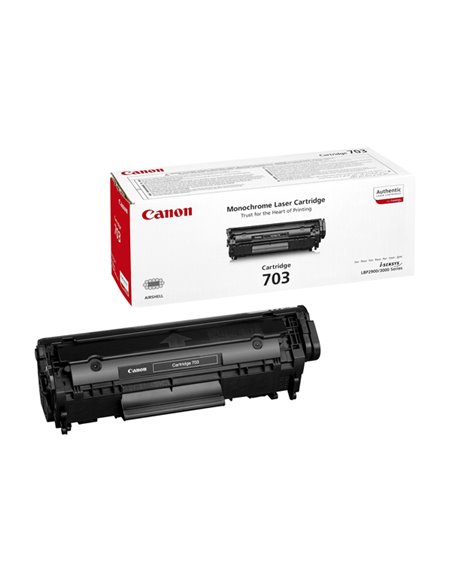 TONER NERO 703BK LBP2900 LBP3000 7616A005 CANON PRODOTTI PER LASER