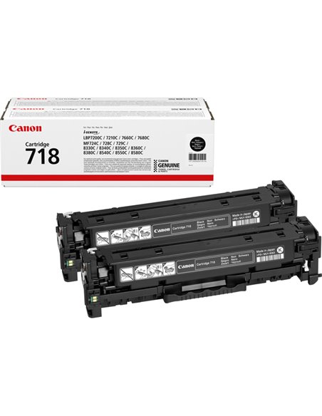 SCATOLA 2 TONER NERO LBP7200 MF8330 MF8350 2662B005 CANON PRODOTTI PER LASER