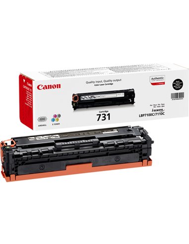 TONER NERO PER LBP7100Cn, LBP7100Cw 731BK 6272B002 CANON PRODOTTI PER FAX