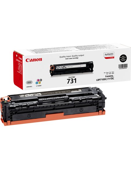 TONER NERO PER LBP7100Cn, LBP7100Cw 731BK 6272B002 CANON PRODOTTI PER FAX
