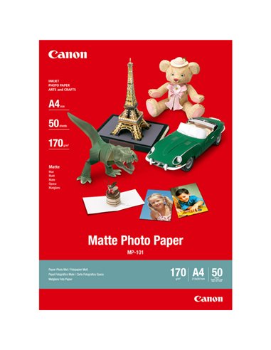 CANON RISMA 50 FG CARTA OPACA STAMPA FOTOGRAFICA MP101 A4 7981A005 CANON INKJET
