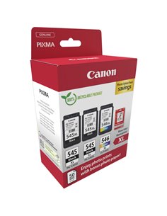 Canon Cartuccia Ink PG-545XLx2/CL-546XL+Conf. Fogli 8286B015 CANON INKJET